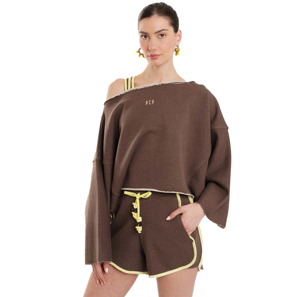 PCP Bonny Short Γυναικείο Σορτς - Καφέ